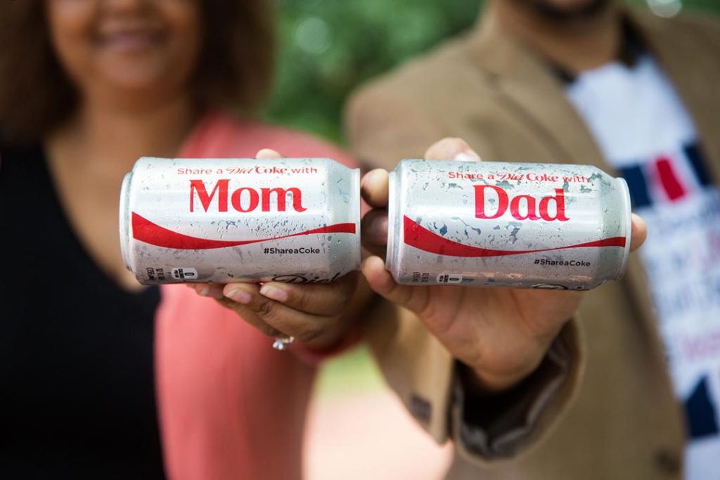 کمپین "Share a Coke" کوکا کولا